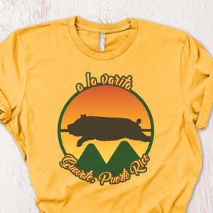 Puerto Rico Chinchorreo Short-Sleeve Unisex T-Shirt - Guavate Lechonera Boricua Graphic Tee Shirt - Las Tetas de Cayey Souvenir Gift