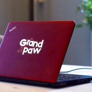 Dog Lover Grand Paw Sticker - Pet Grandfather - Granddog Puppy - Pet Sitter Animal Shelter Volunteer Gift , Grand dog Kiss-Cut Sticker