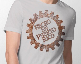 Hecho En Puerto Rico - Made in Puerto Rico - Puerto Rican Heritage Boricua Short-Sleeve Unisex T-Shirt