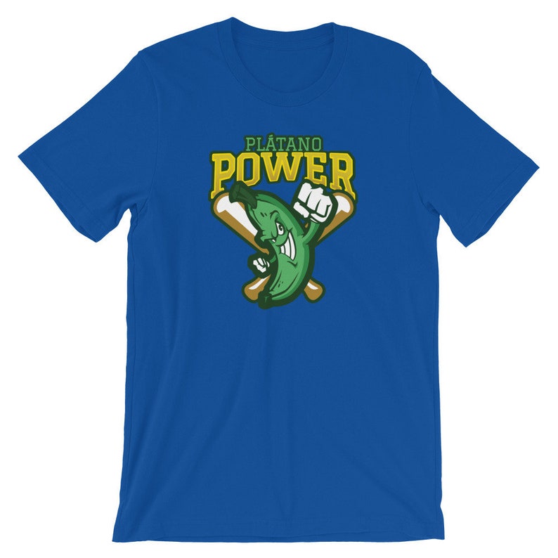 Platano Power Dominican Republic Baseball Player Short-Sleeve Unisex T-Shirt for Plantain Fans Quisqueya la Bella image 6