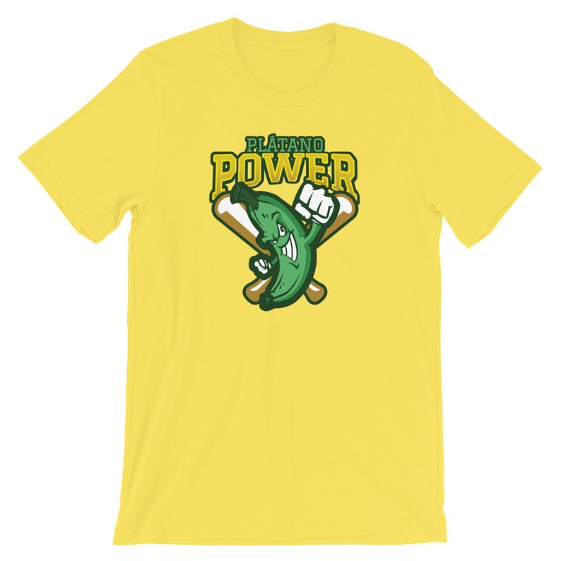 Platano Power Dominican Republic Baseball Player Short-Sleeve Unisex T-Shirt for Plantain Fans Quisqueya la Bella image 7