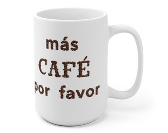 Caf Por Favor Coffee Please Spanish Espaol Language Mug Teacher Student  Mom Dad Grandma Grandpa Gift Latte Mocha Espresso Love Drink Funny - Etsy