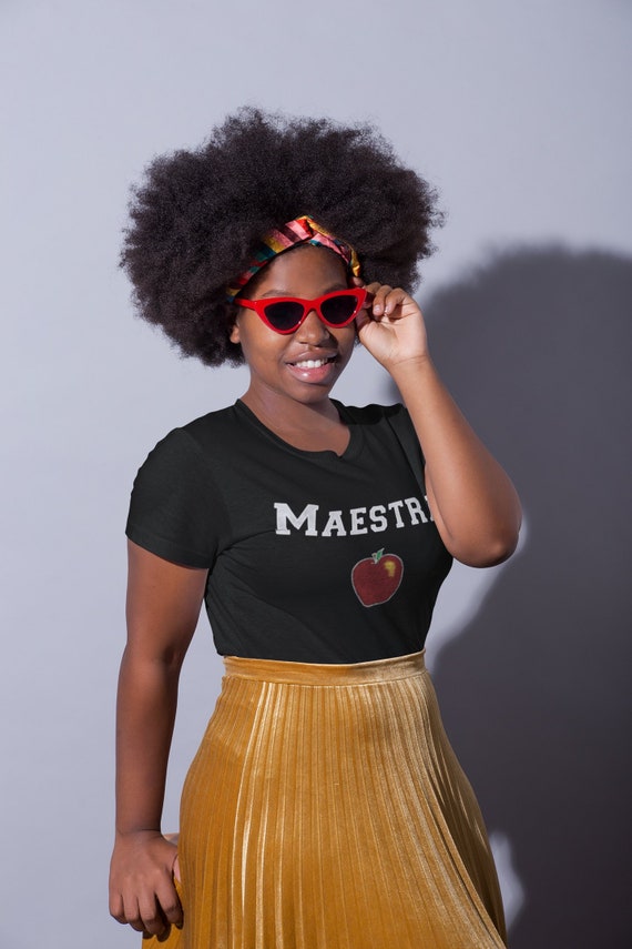 Womens Spanish Teacher Appreciation Gift T-Shirt Super Maestra Gift Womens Spanish Teacher Appreciation Gift T-Shirt Super Maestra Gift