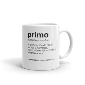 Primo Spanish Gift Mug | Taza Regalo para Primo