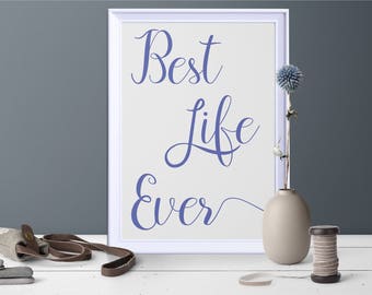 Best Life Ever JW SVG Cutting File  for CriCut or Silhouette machines or printable. JW gift making