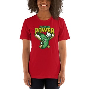 Platano Power Dominican Republic Baseball Player Short-Sleeve Unisex T-Shirt for Plantain Fans Quisqueya la Bella image 5