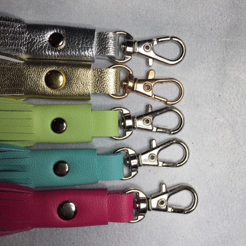 leather boot tassels