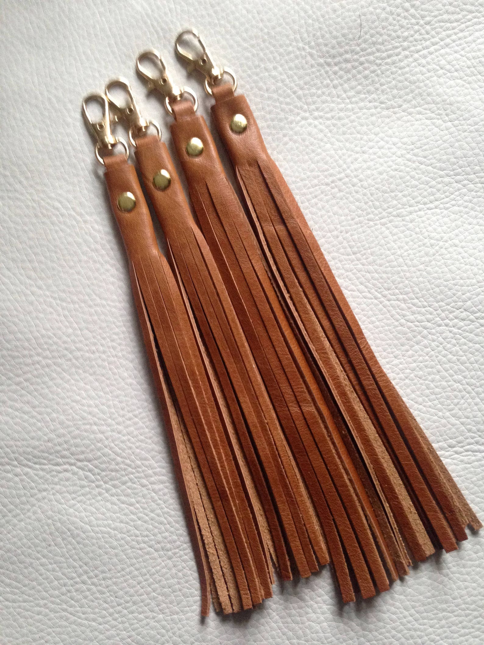 leather boot tassels