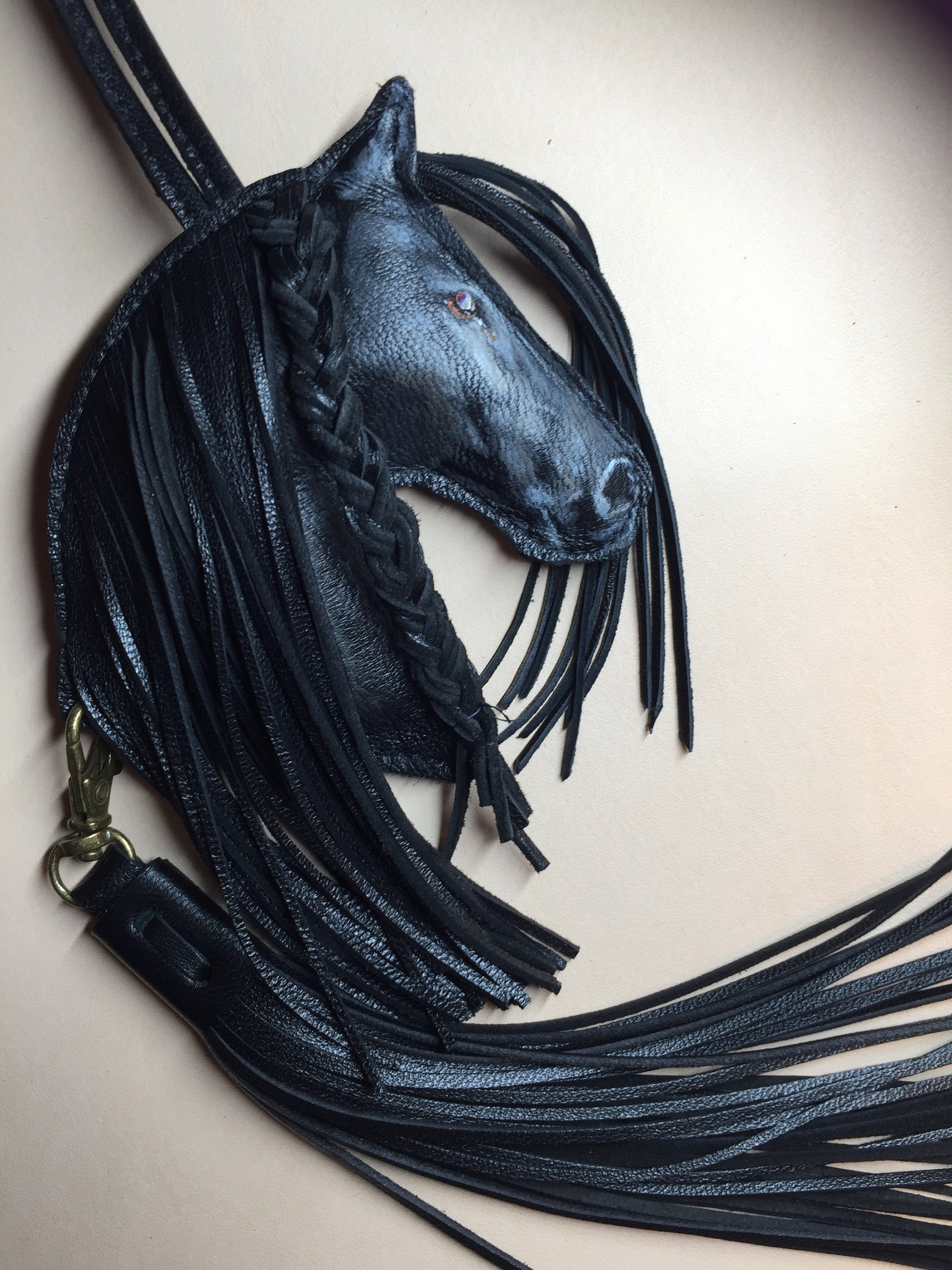 Horse Head Bag Charm 