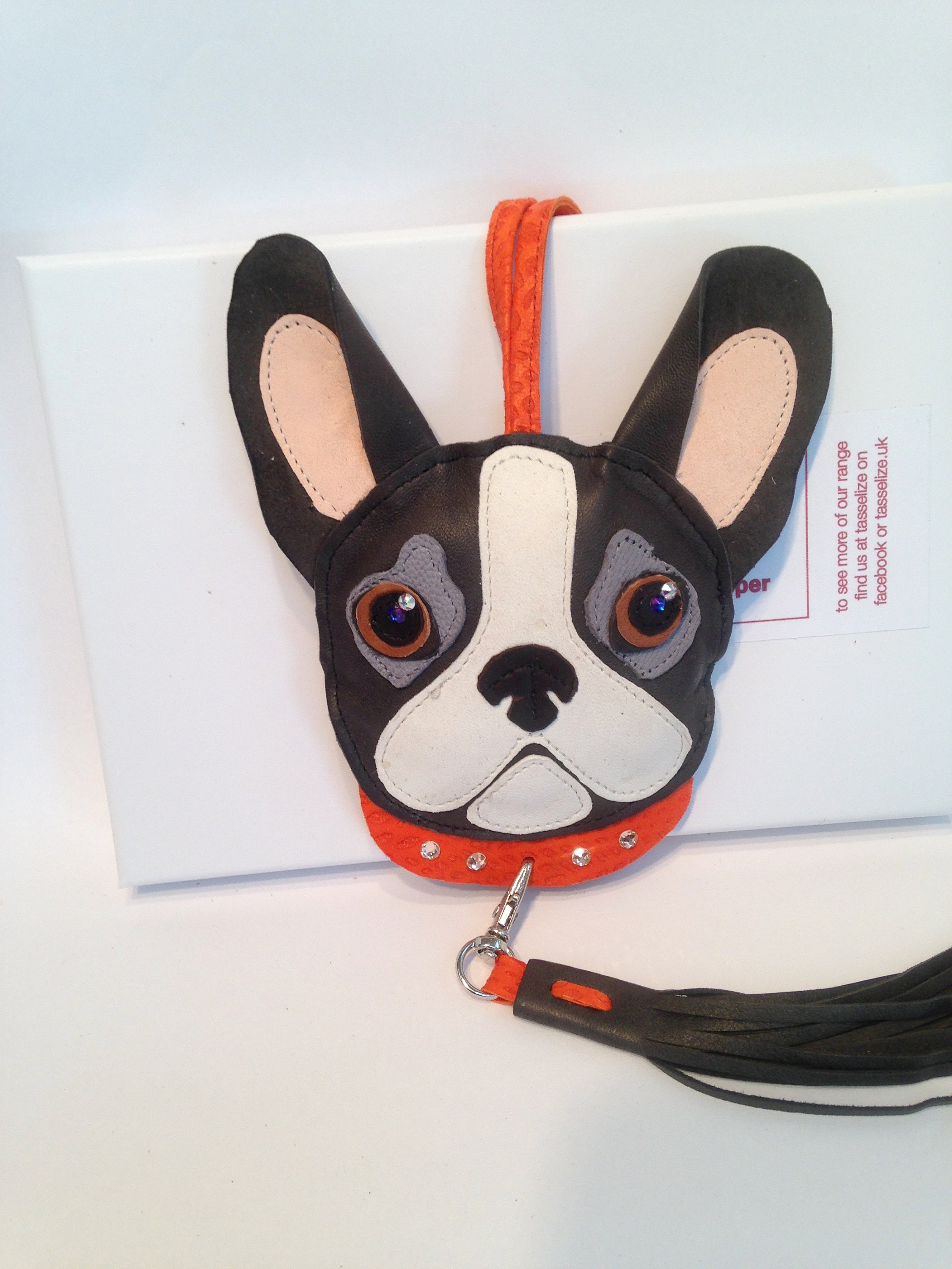 Cute and Stylish LV French Bulldog Keychain Doll. - Depop