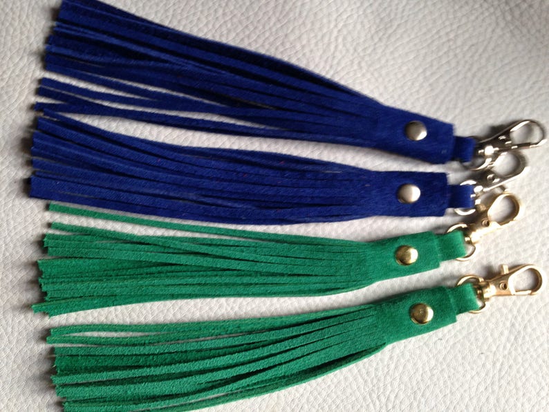 leather boot tassels