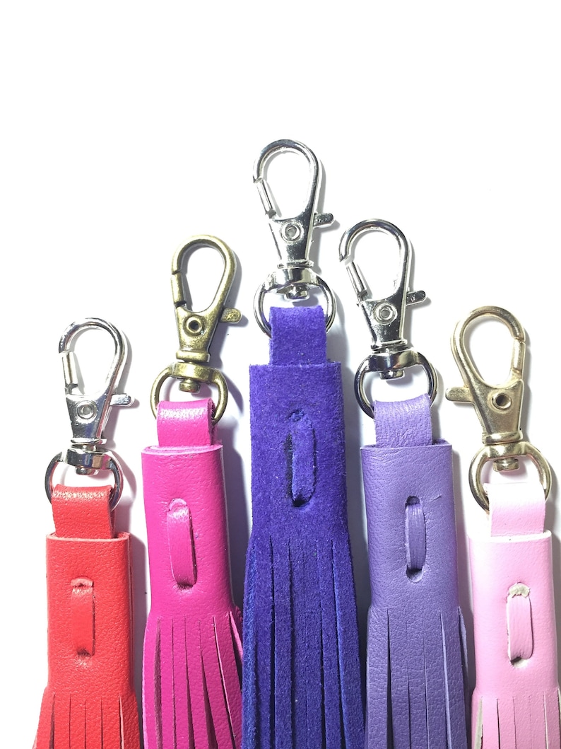 leather boot tassels