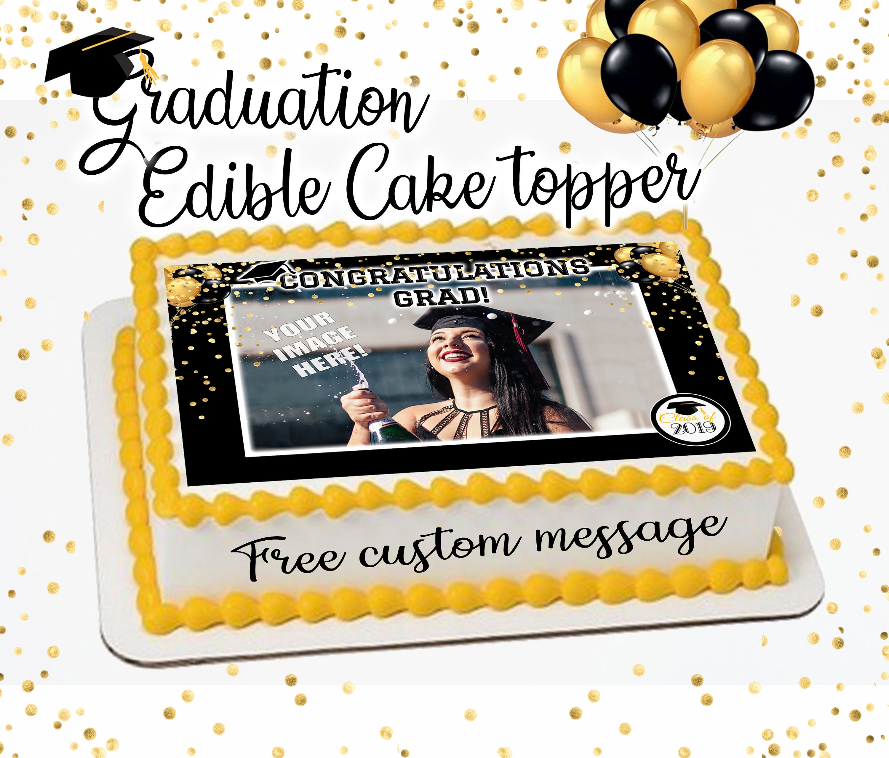Custom and Personalized Edible Images for Cake Toppers and Treats  