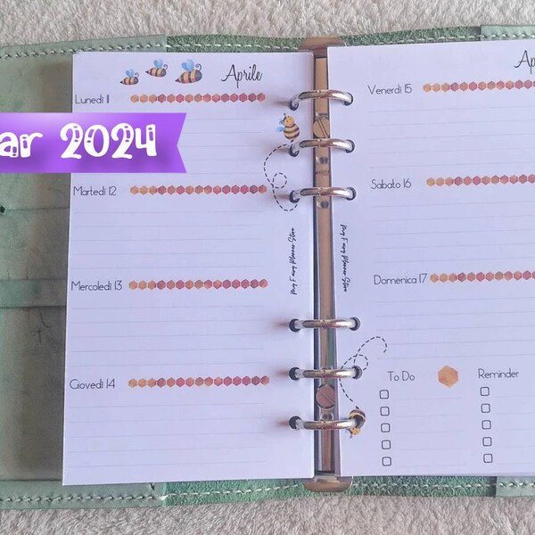 Planner Refill Etsy