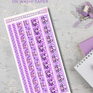 ELAN CUTE COLLECTION - Deco Washi Sticker - Journaling - Memory Keeping - White Paper - Washi Paper - Hobo Stickers - Fairy - Stationery