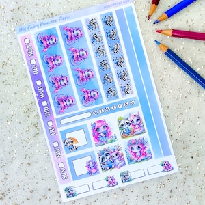 WEEKS, COUSIN, A6 - Better Together - Hobonichi Weeks - Hobonichi Cousin - Hobonichi A6 - Weekly - Hobo Stickers - Spring - Dragon - Raccoon