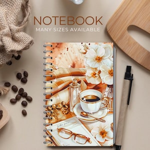 SWEET COFFEE TIME - Special Notebook, Journaling, Planning, Memory Keeping, Memopad, Memory Pad, Coffee Lover
