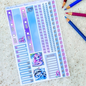 KINBOR B6 - Better Together - Kinbor Weekly View - B6 Planner - Weekly Planner - Spring - Dragon - Raccoon