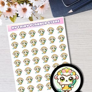 LELLA SPRING DREAM - Icon - Telephone - Deco Sticker - Journaling - Memory Keeping - White Paper - Washi Paper - Hobo Sticker - Spring
