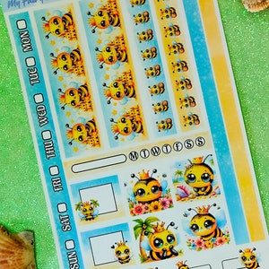 WEEKS, COUSIN, A6 - Beeautiful Summer - Hobonichi Weeks - Hobonichi Cousin - Hobonichi A6 - Weekly - Hobo Stickers - Summer - Hamster