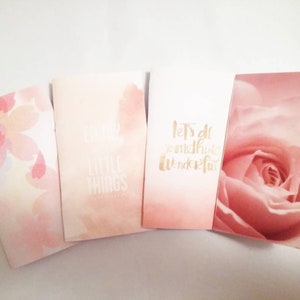 Reseblocksinlägg - TN - Anteckningsböcker - Dots - A6 Personliga - Pocket - B5 - Regular - Pass - Mini - Rosa - Flicka