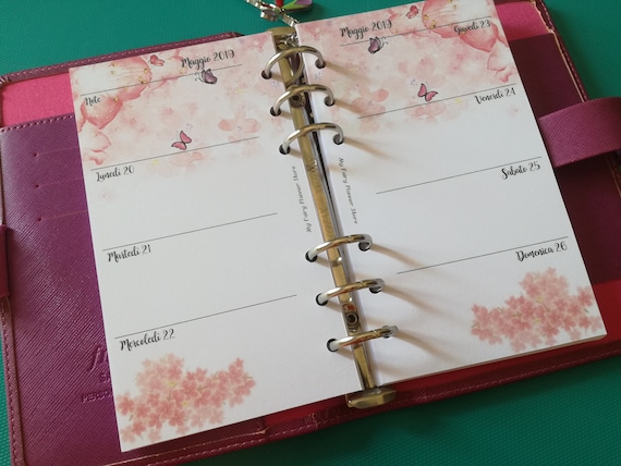 Recharge Agenda 2024 FILOFAX organiseur POCKET - POCKET PLANNING