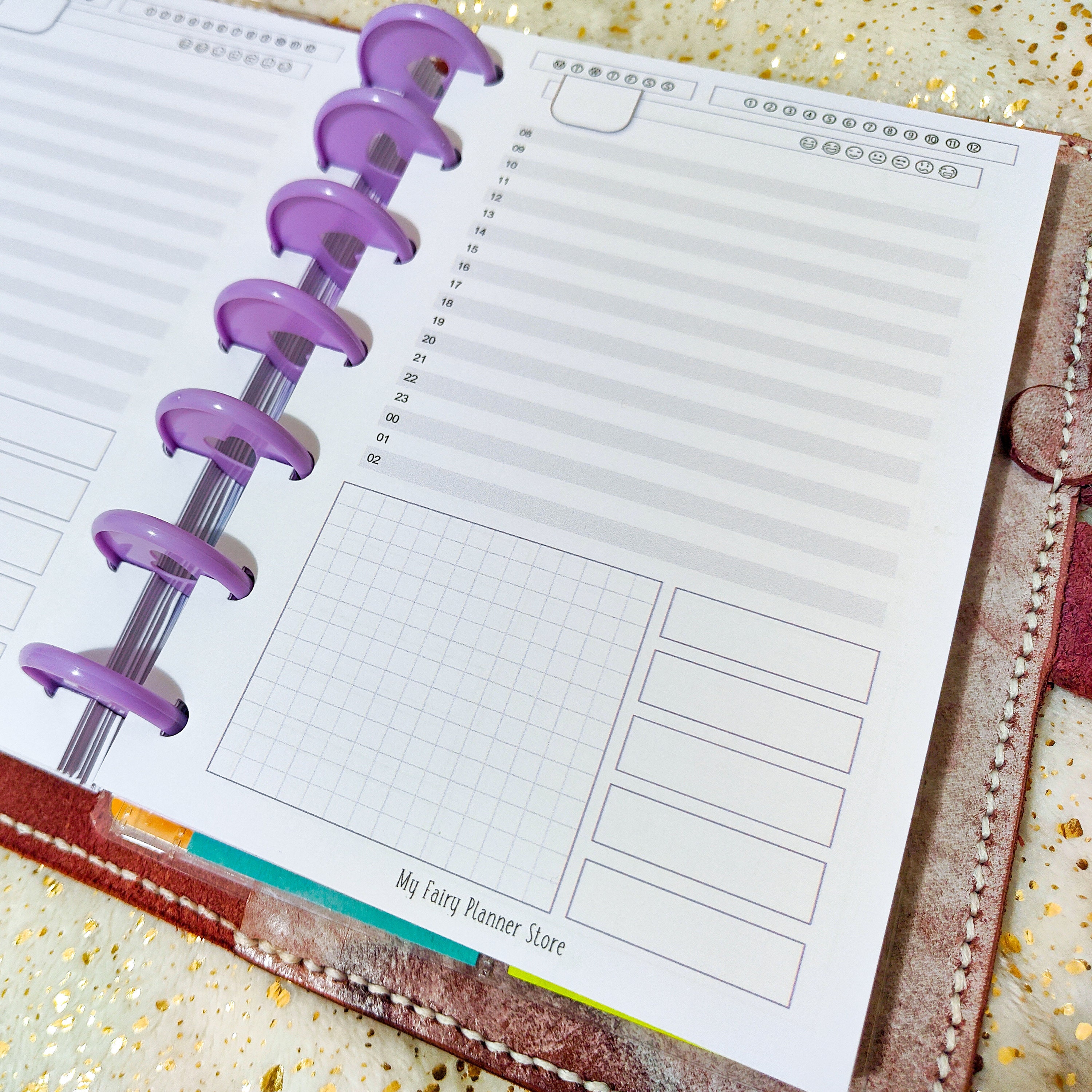 Daily Pages for Happy Planner - Big - Classic - Skinni - Mini - HP