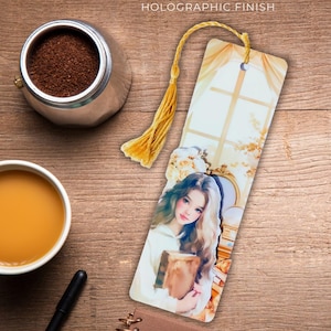 SWEET COFFEE TIME - 3D Bookmark - Planning - Holographic Bookmark - Coffee Lover - Gift Idea - Lifestyle