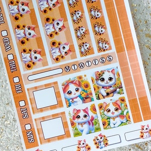 WEEKS, COUSIN, A6 - Sunflower Magic - Hobonichi Weeks - Hobonichi Cousin - Hobonichi A6 - Weekly - Hobo Stickers - Spring - Dragon - Raccoon