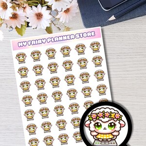 LELLA SPRING DREAM - Icon - Weight Watch - Deco Sticker - Journaling - Memory Keeping - White Paper - Washi Paper - Hobo Sticker - Spring
