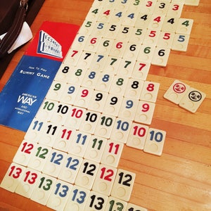 Magnetized Vintage Rummikub Magnets! Great for Calendars, Charts and Special Dates!