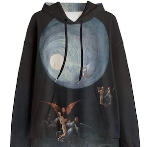 Hieronymus Bosch Art Hoodie – Ascent of the Blessed Fleece Sweatshirt