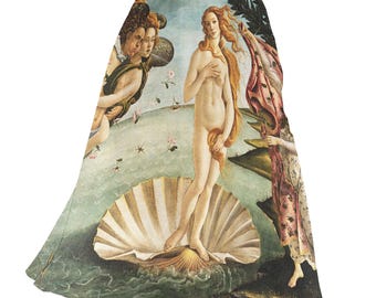 Geburt der Venus Rock: Renaissance Kunst, Botticelli Chiffon Mode