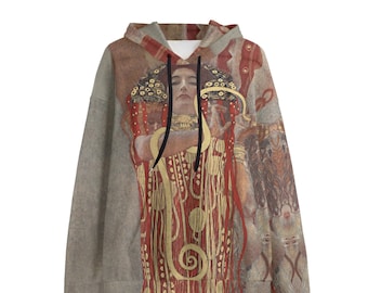 Hygieia by Gustav Klimt Art Hoodie - Wearable Artwork