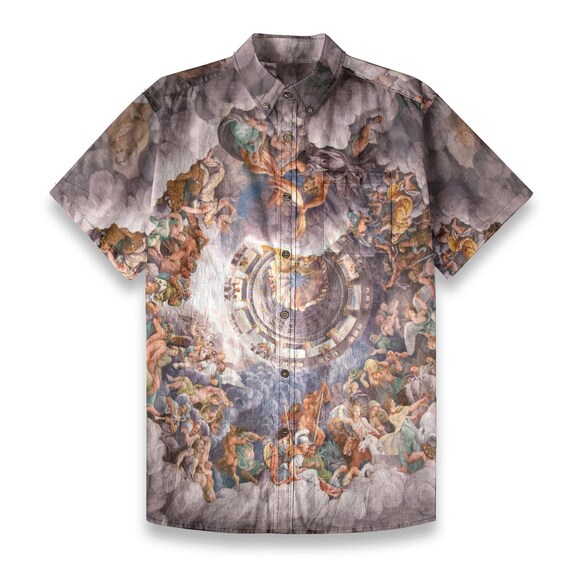 Giulio Romano Fresco Shirt: Chamber of the Giants Cotton Button-Down