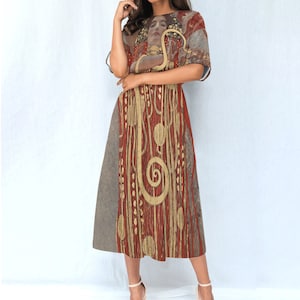 Gustav Klimt Hygieia Art Nouveau Women&#39;s Dress