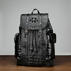 Big Large Leather High-Quality Antitheft Backpack Premium Large Capacity High-End Backpacks Luxury Acessory