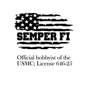 Semper Fi Vinyl Decal, Marine Decal,  Marine Sticker, Marine Car decal, Military, Military  decal, Marine Corps decal, Semper FI sticker