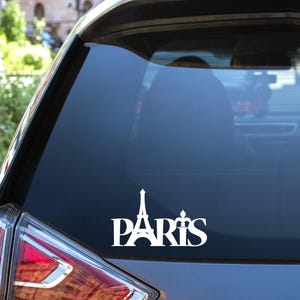 Paris, Paris Decal, Paris Sticker, Eiffel Tower sticker, Eiffel Tower Decal