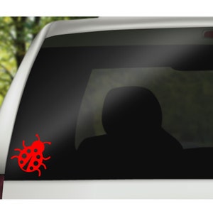 Ladybug window decal, Ladybug decal, car decal, Ladybug vinyl decal, decal, Ladybugs