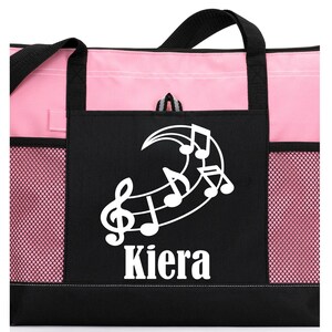 Music Tote Bag, Music Bag, Personalized Music Bag, Tote bag, Birthday Gift, Bag, Tote, Personalized Tote bag, Gift image 5