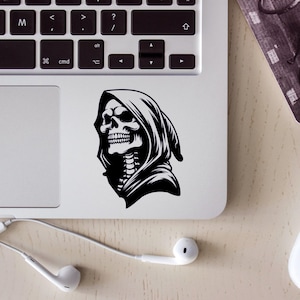 Grim Reaper Vinyl Decal, Grim Reaper decal, Grim Reaper, Grim Reaper Sticker, Reaper, Skull decal, Skull sticker