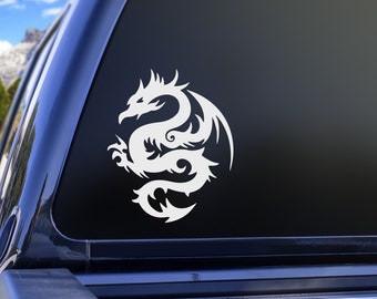 Dragon Vinyl Decal, Dragon decal, Dragon Car window Decal, Car window decal, Dragon car sticker, Dragon