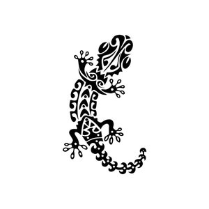 Lizard Vinyl Decal, Lizard Decal, Lizard, Lizard sticker, Lizard car window decal, Lizard laptop decal, Vinyl lizard decal