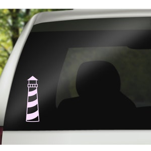 Lighthouse window decal, Lighthouse decal, car decal, Lighthouse vinyl decal, decal, Lighthouse, Nautical, Nautical Lighthouse