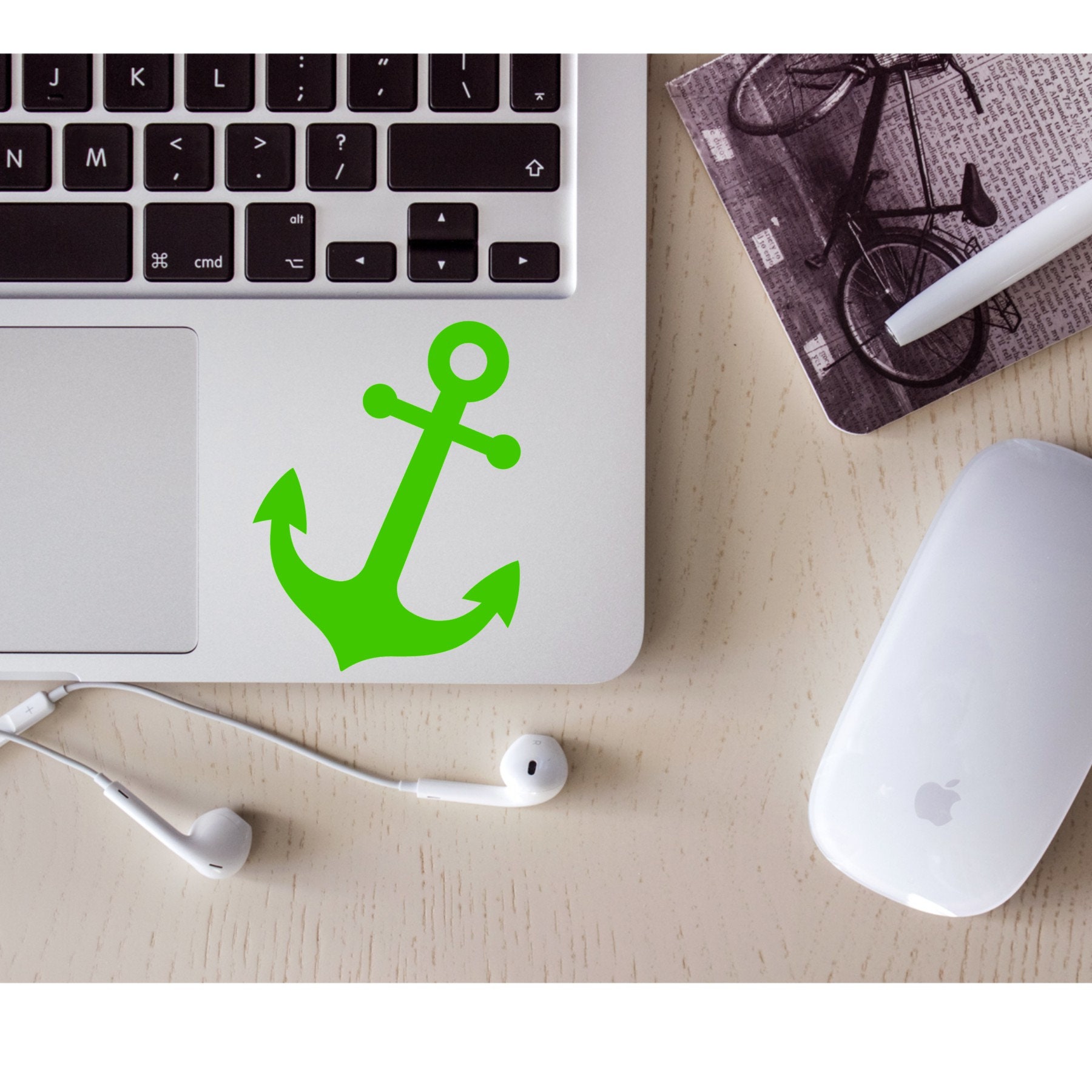 Anchor Car Window Decal Anchor Decal Nautical Decal Etsy