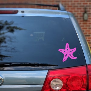 Zeester vinyl sticker, zeester, zeester sticker, zeester sticker, zeester sticker, zeester autoraam sticker, zeester vinyl sticker