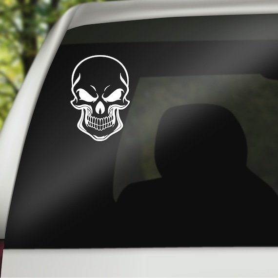 Screaming Skull Decal Sticker – 3M Vinyl Made In USA – Truck, Car, Laptop-727977