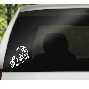 Music Scale Vinyl Decal, Music vinyl decal, Scale decal, Vinyl decal, Music Scale, Music Scale Sticker, Music Car Decal, Music Car window