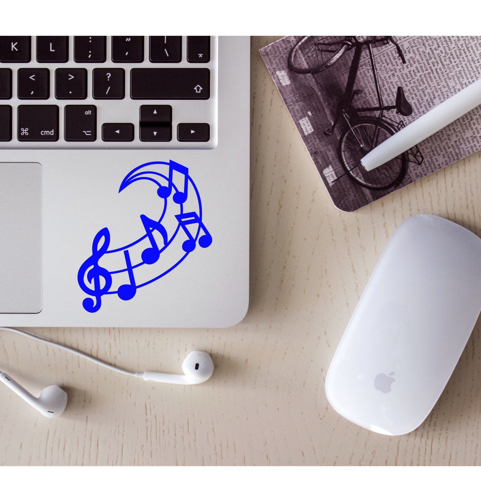 Music Scale Vinyl Decal Music vinyl decal Scale decal Vinyl Etsy